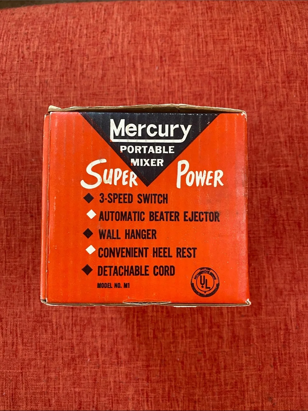 Vintage Mercury Portable Mixer Model Number M1